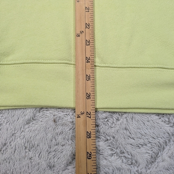 ATM Hoodie Men's XL Green Neon Cotton French Terry Anthony Thomas Melillo Raglan - Picture 6 of 8